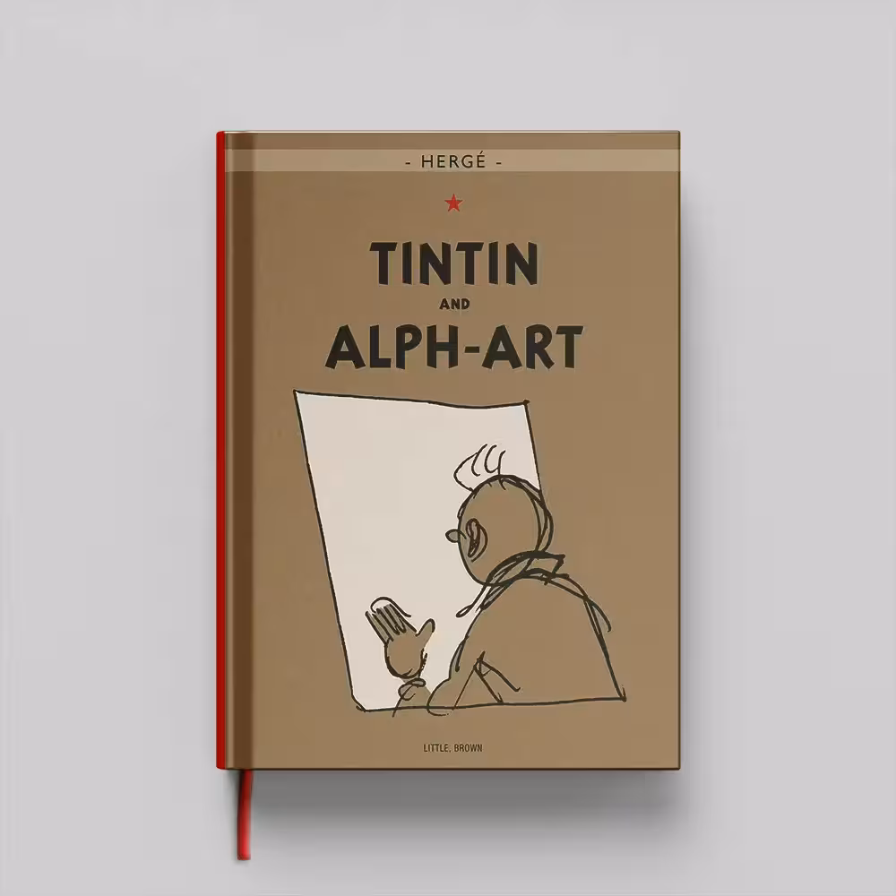 کتاب Tintin And Alph art جلد سخت (HARDCOVER)