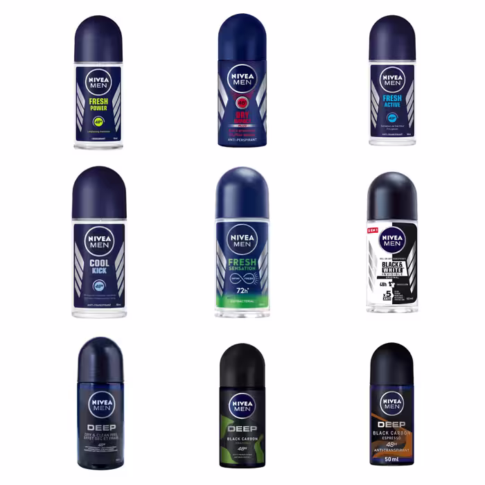 مام رول ضد تعریق مردانه نیوا NIVEA حجم 50 میل