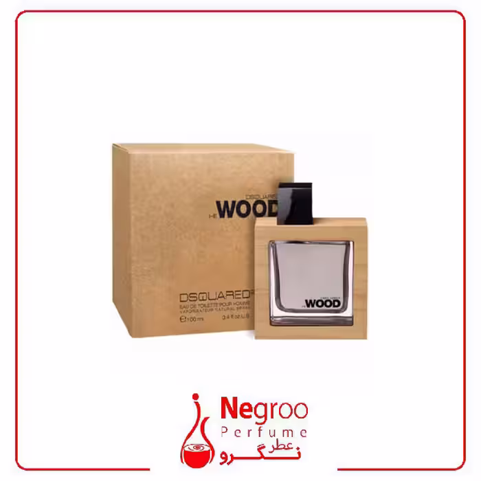 عطر ادکلن هی وود مردانه-قهوه ای | He Wood