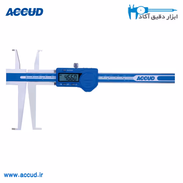 کولیس دیجیتال 20 سانتی متر داخل سنج دوفک Accud (آکاد) مدل 159-008-11