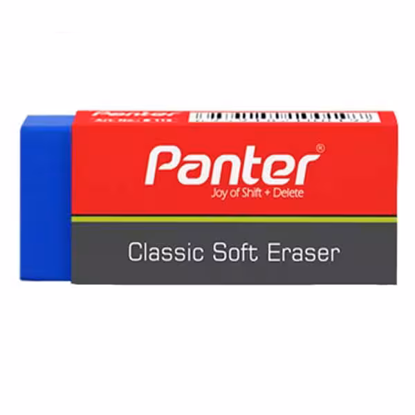پاک کن پنتر Classic آبی متوسطPanter