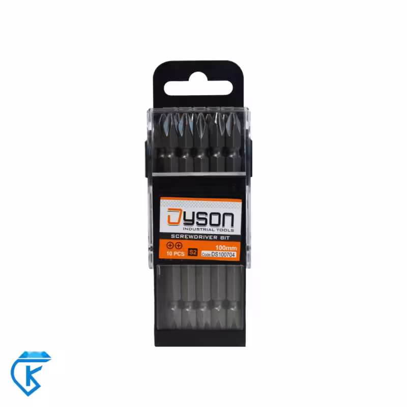 نوک پیچ گوشتی دو سر چهارسو 10 سانت دایسون