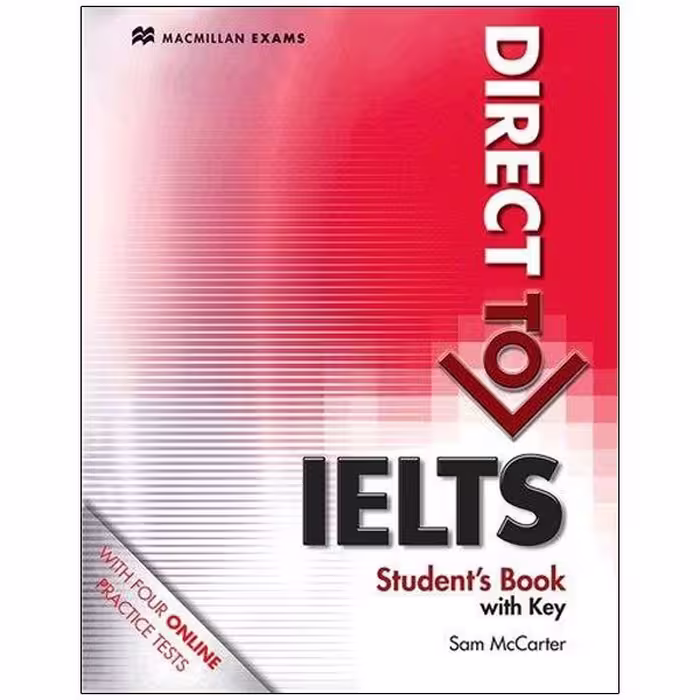 کتاب DIRECT TO IELTS رحلی بزرگ چاپ رنگی انتشارات جنگل