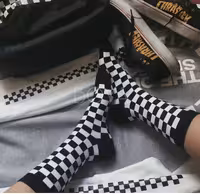 جوراب شطرنجی