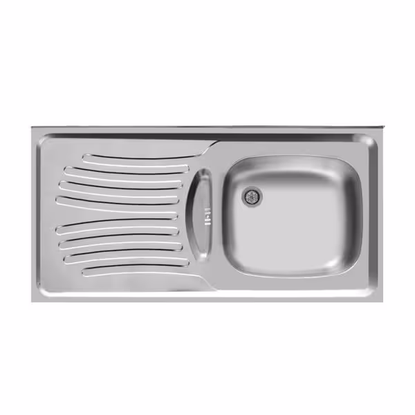 سینک ظرفشویی اخوان مدل 123 روکار