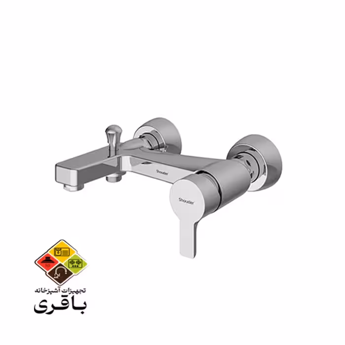 شیر حمام شودر مدل راموند