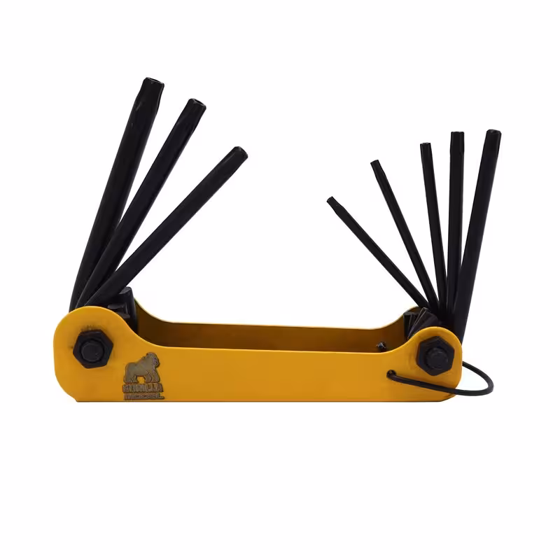 آچار آلن ستاره ای مدل گوریلا کد YPZ-SD08 مجموعه 8 عددی
