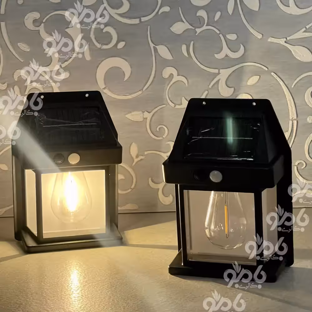 چراغ شارژی صفحه خورشیدی تک لامپ