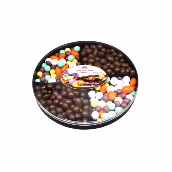 دراژه آجیل با روکش شکلات و فانتزی