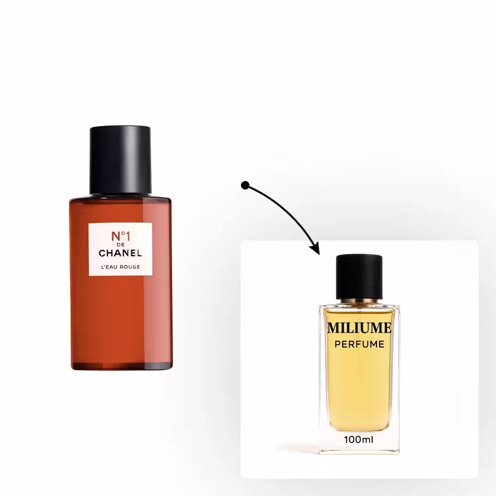 اسانس عطر Chanel N°1 de Chanel L’Eau Rouge برند kpf - کد 2671 - شنل نامبر وان لئو رژ 100ML - میلیوم پرفیوم
