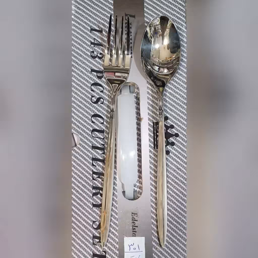 سرویس قاشق چنگال 30 نفره اس جی مدل 301s