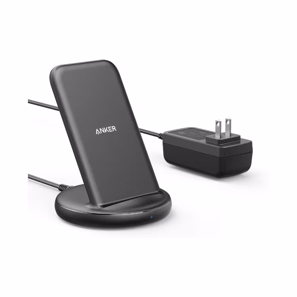 پایه نگهدارنده و شارژر وایرلس انکر مدل Anker PowerWave II Sense Wireless Charger A2529 توان 15 وات