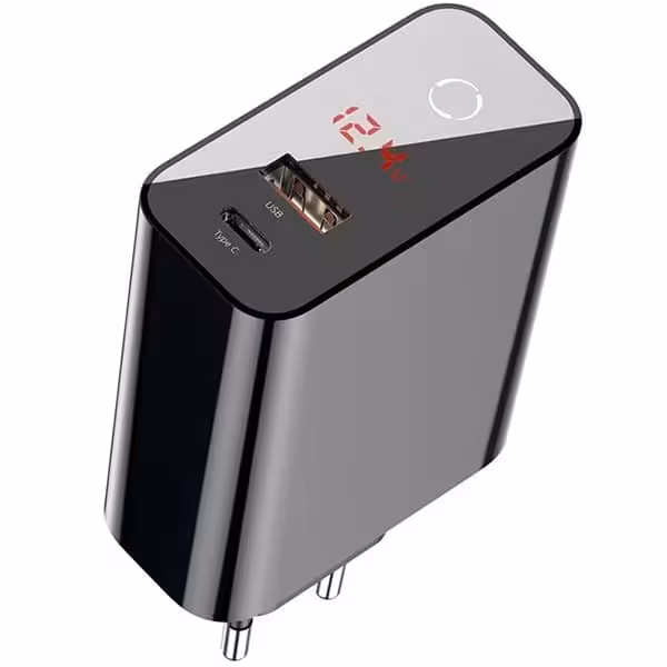 شارژر دیواری 45 واتی و هوشمند باسئوس مدل CCFSEU907-1