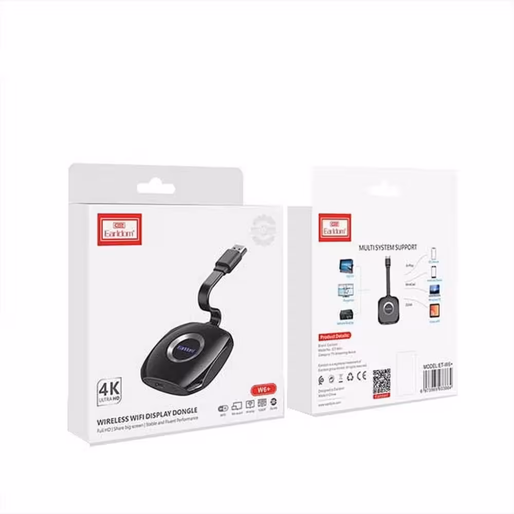 خرید دانگل Earldom ET-W6 | دانگل HDMI بیسیم و میرورینگ