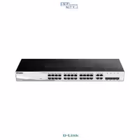 سوئیچ شبکه 28 پورت PoE مدل DGS-1210-28P برند دی لینک