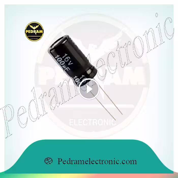 خازن CAP 470MF 25V 470MF25V 25-470HGN 8*12