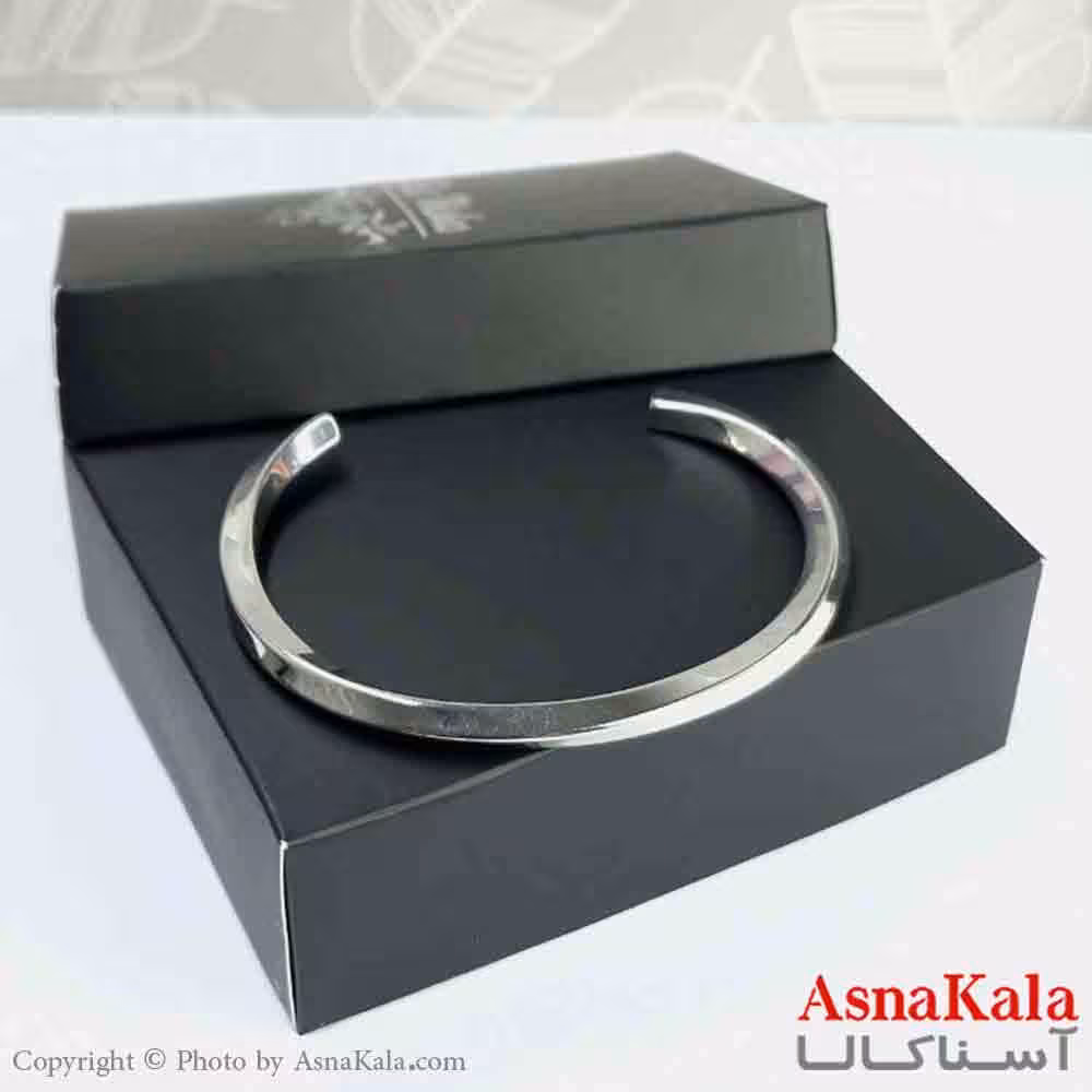 بنگل اسپرت استیل 316 مدل پیچی نقره ای کد DSB18925W