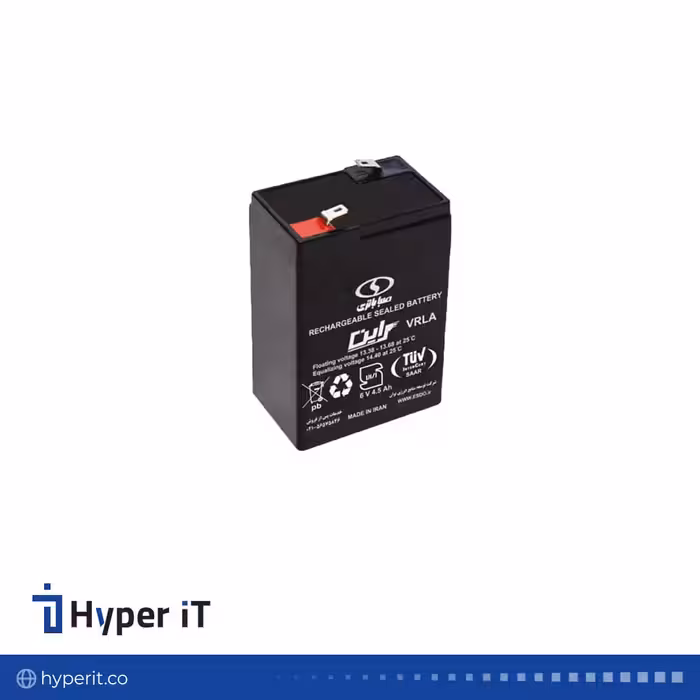 باتری یو پی اس 6 ولت 4.5 آمپرساعت صباباتری