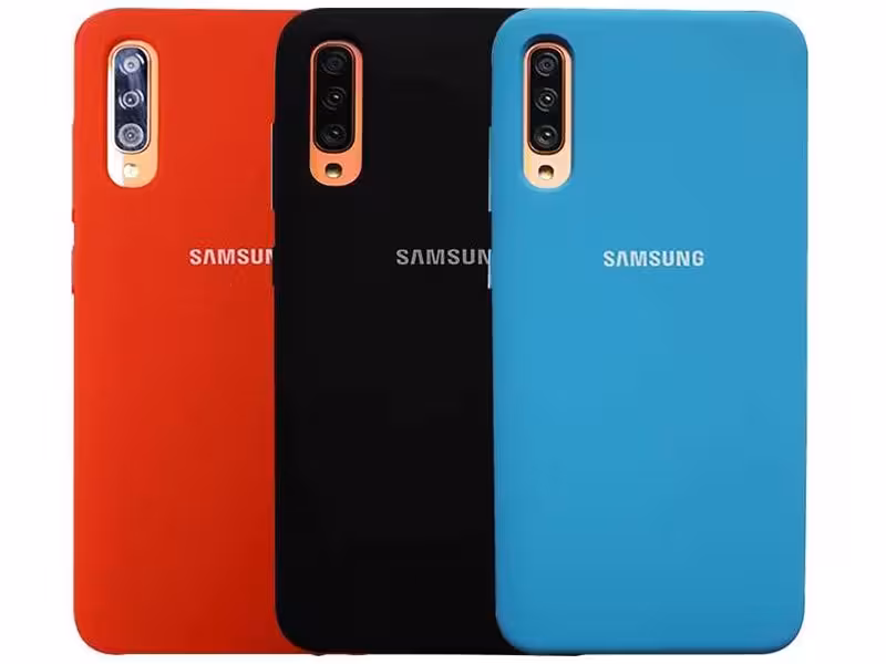 کاور سیلیکونی مدل Silky and Soft touch finish مناسب برای گوشی موبایل سامسونگ A50