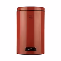 سطل زباله خانگی پدال دار برند شفق مدل A40 (استيل)