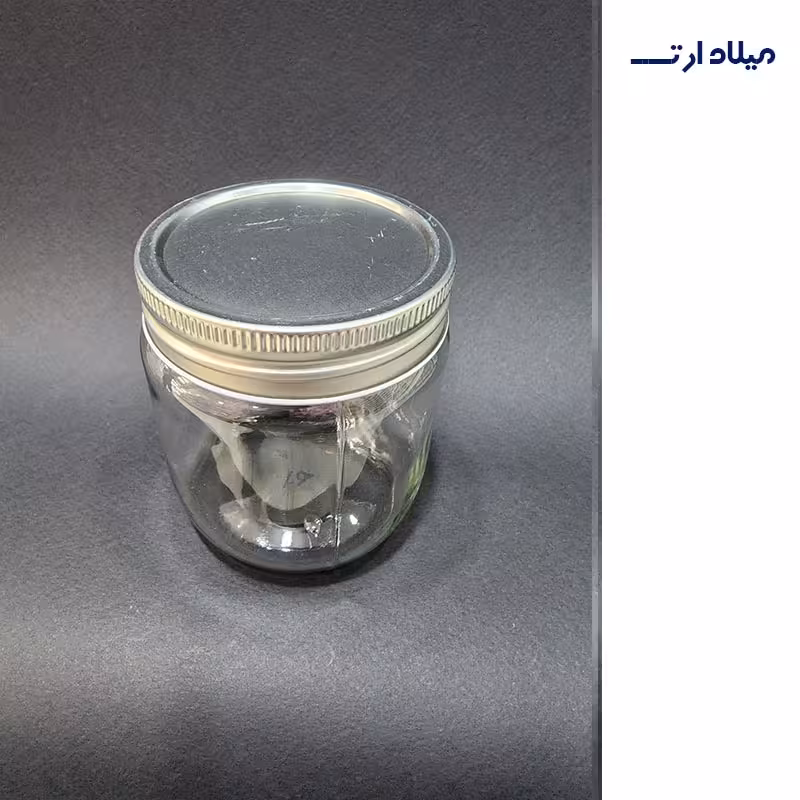 شیشه درب کانتینری قطر7 ارتفاع 85