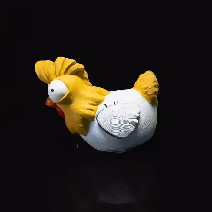 مدل سه بعدی مرغ (stl)