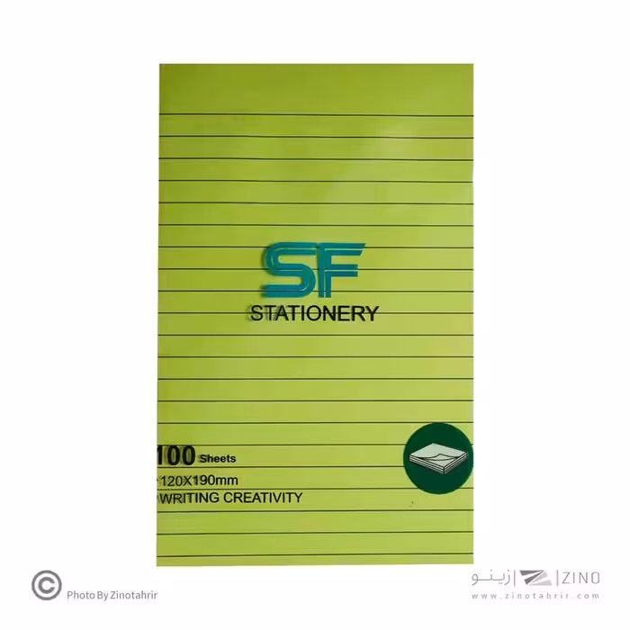 پست ایت100برگ120*190الوان خطدارفسفری اس اف کدSF-307