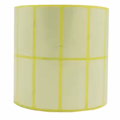 لیبل کاغذی 2 ردیف 50*25