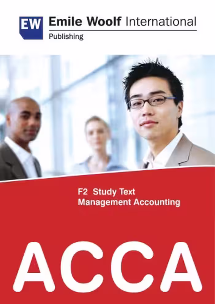 خرید و دانلود نسخه کامل کتاب ACCA F2 Management Accounting: F2 (Acca Key Study Text)