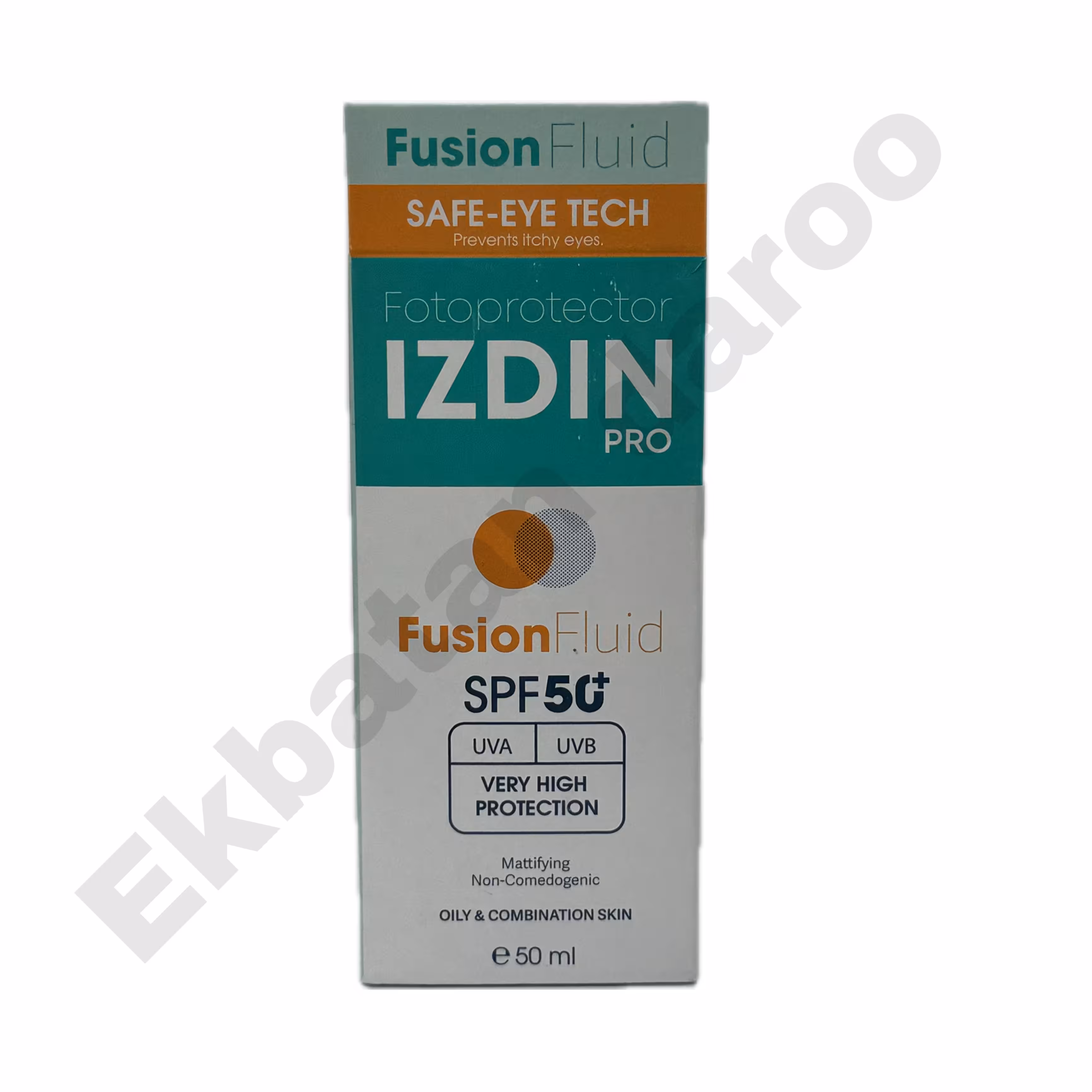 ضد آفتاب فیوژن فلوئید ایزدین FUSION FLUID SPF50 IZDIN
