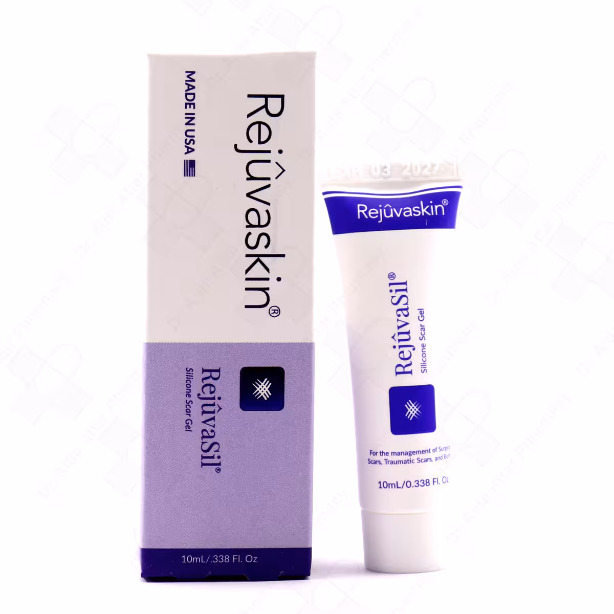 ژل ترمیم کننده سیلیکونی رژواسیل رژوا اسکین اسکار هیل 10 گرم