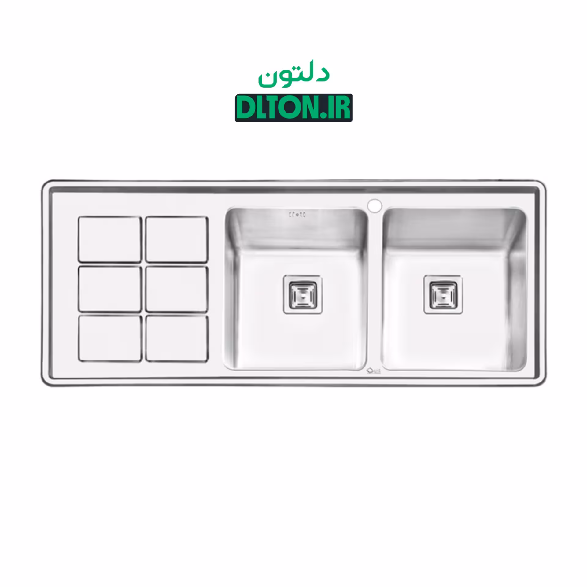 سینک ایلیا استیل 2064 توکار