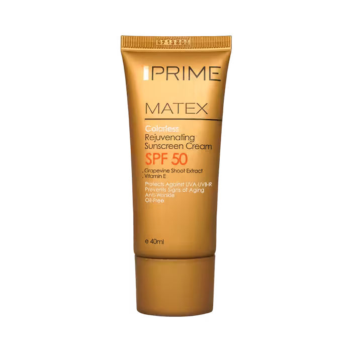 کرم ضد آفتاب جوان کننده spf 50 پرایم بی رنگ