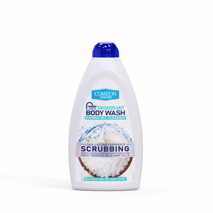 شامپو بدن ژلیSCRUBBING مناسب انواع پوست کامان500 میل