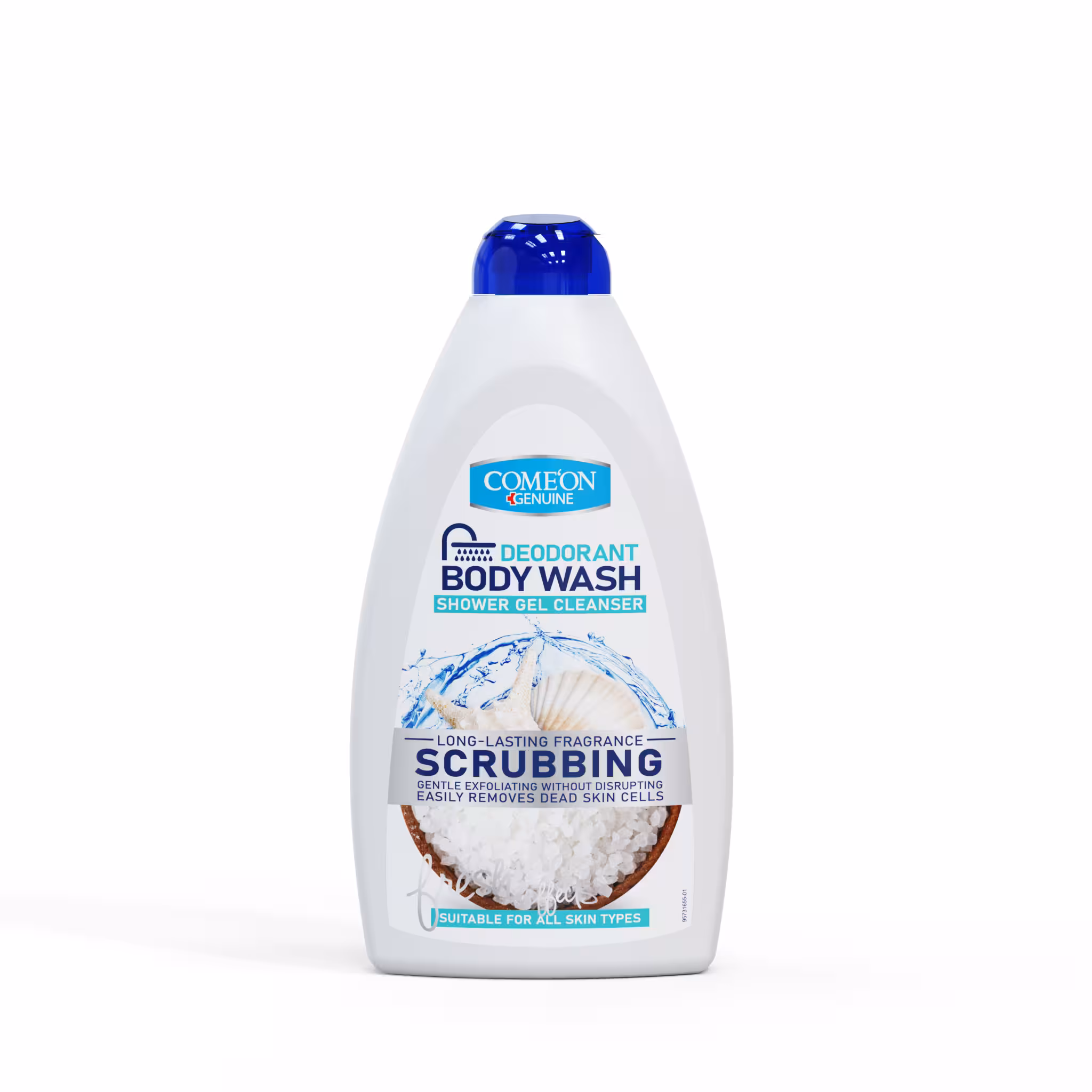 شامپو بدن ژلیSCRUBBING مناسب انواع پوست کامان500 میل