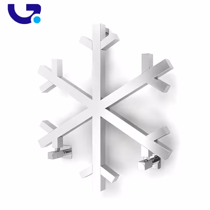 حوله خشک کن دکوراتیو رادیاکو مدل اسنو فلیک Snow Flake