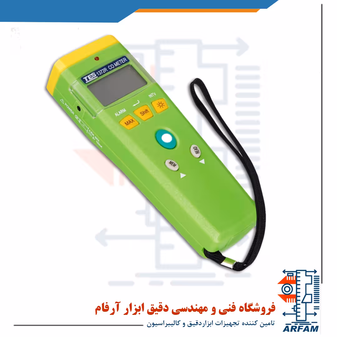 CO متر قلمی دیجیتال مدل TES-1372