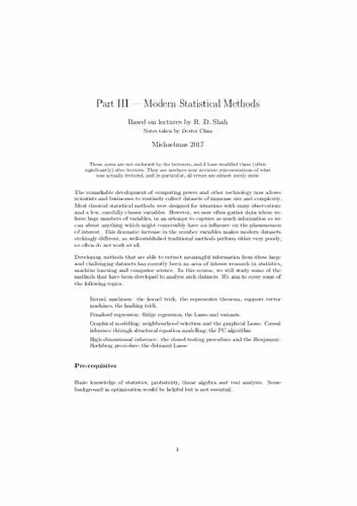 خرید و دانلود نسخه کامل کتاب Modern Statistical Methods