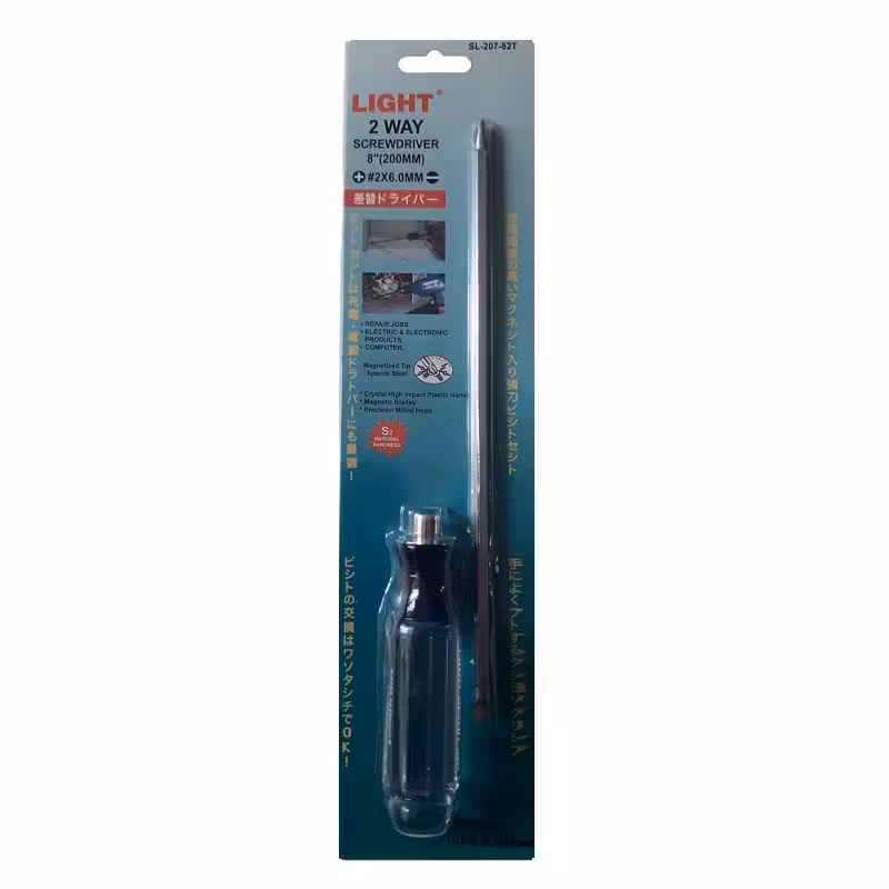 پیچ گوشتی دوطرفه لایت ژاپن مدل SL-207-82T
