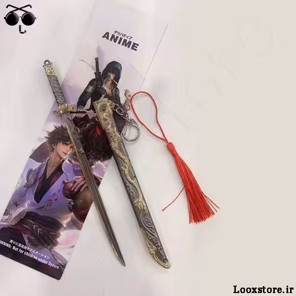 شمشیر انیمه ای غلاف دار با طراحی جذاب