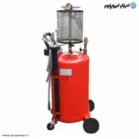 ساکشن روغن موتور بادی ووفو 100 لیتری با لوازم مدل P-1060