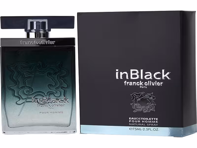 ادکلن مردانه فرانک الیور این بلک ادو تویلت Franck Olivier In Black