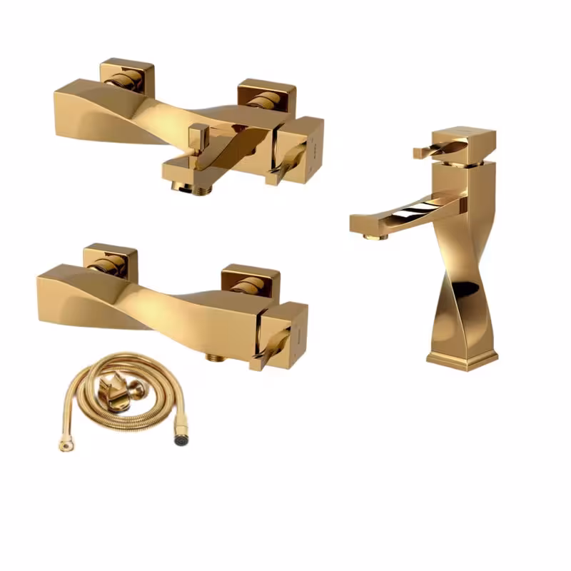 ست شیرآلات کسری مدل فیلادلفیا مجموعه 4 عددی