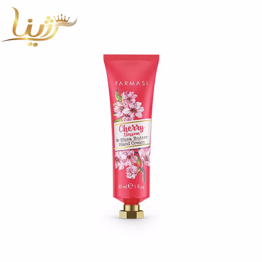 کرم دست عصاره شکوفه گیلاس و شی باتر فارماسی