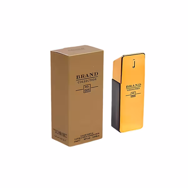 عطر جیبی برند کالکشن کد NO 005 مردانه حجم 25 میلی لیتر
