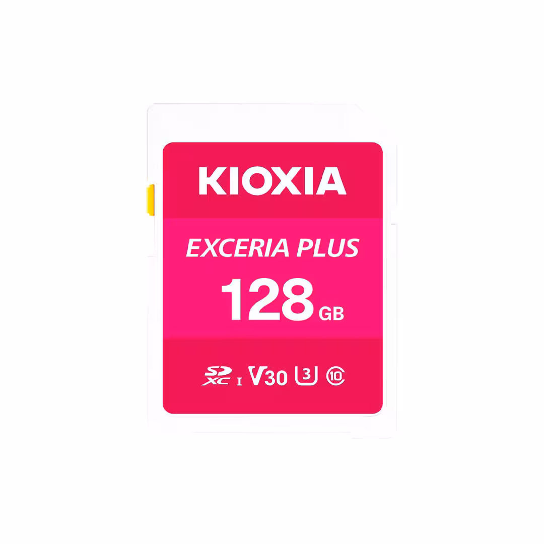کارت حافظه کیوکسیا SDXC EXCERIA Plus U3 ظرفیت 128 گیگابایت