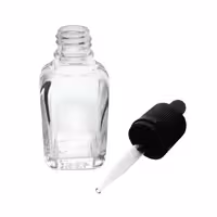 قطره چکان شفاف پوآر دار 60ml Eisco