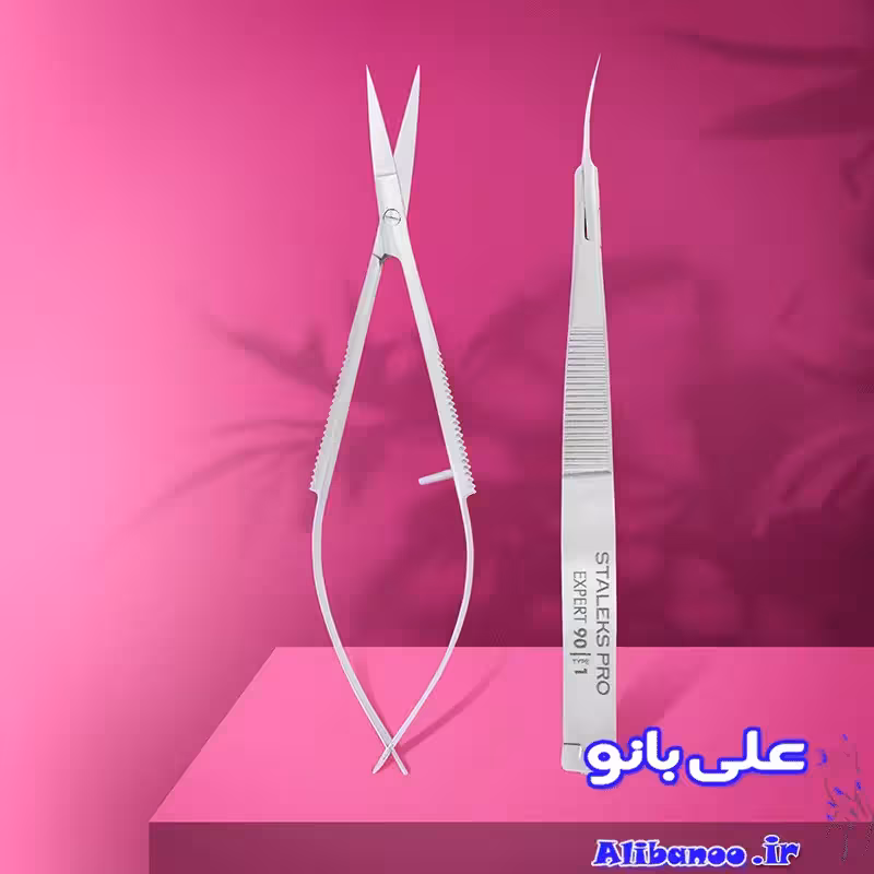 میکرو قیچی کوتیکول حرفه ای استالکس مدل SE 90-1