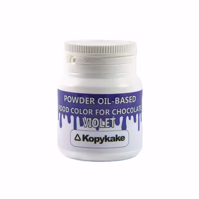 رنگ پودری بنفش محلول در روغن کپی کیک