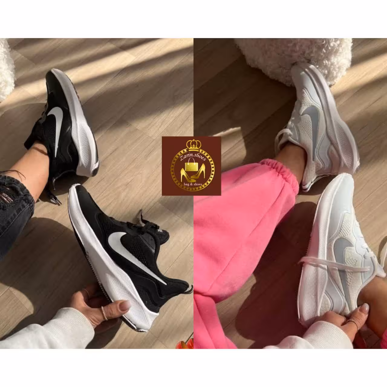 کتونی زنانه بافتی نایک زوم